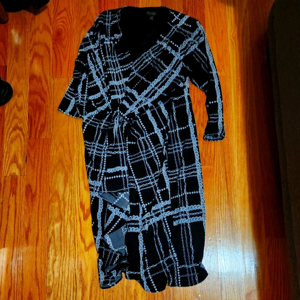 Faux Wrap dress
